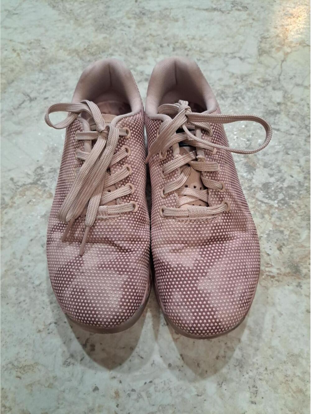 NOBULL Casual Trainers Athletic Shoes Pink Size Men’s 7 Womens 8.5 EUC